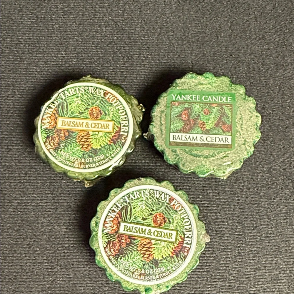 Yankee Candle Green Balsam & Cedar Wax Melts‎